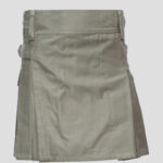 Women's Dark Olive Modern Utility Kilt