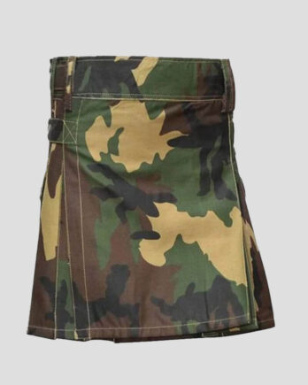 Women’s Woodland Camo Utility Kilt