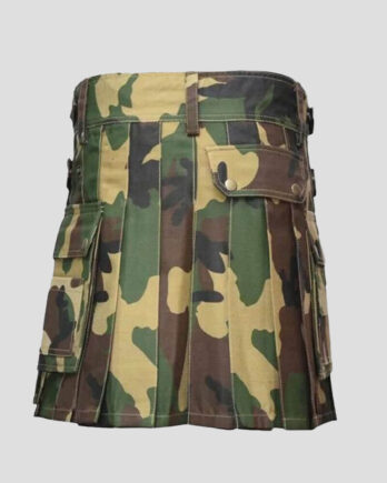 Women’s Woodland Camo Utility Kilt