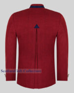 Ingolstadt Red Tweed German Bavarian Trachten Jacket - Men's Tyrolean Blazer