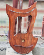 Rosewood 18-String Lyre Harp - Handmade Wooden Harp w Free Strings