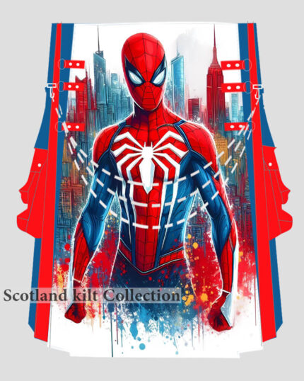 Buy Spider-Man Printed Hybrid Kilt