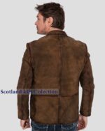 Traditional Bavarian Trachten Suede Jacket